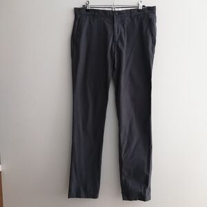 Calvin Klein Men's Slim Fit Khaki Chino Pants Grey 31x32